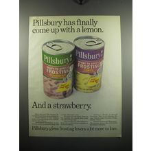1972 Pillsbury Ready to Spread Frosting Ad - Pillsbury has finally come up with