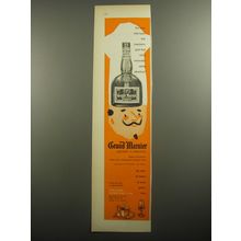 1956 Grand Marnier Liqueur Ad - The extra little touch that transforms