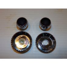1962 Chrysler 300 Radio Knobs & Bezels OEM 1971851