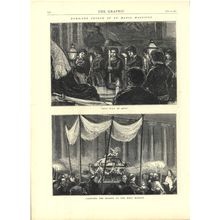 ROME - THE CHURCH OF ST. MARIA MAGGIORE 1872 VICTORIAN ENGRAVINGS