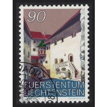 Liechtenstein Vaduz Castle Inner gate 1987 CTO SG#889