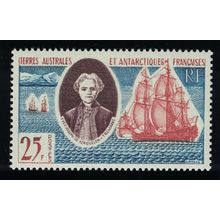 FSAT TAAF Yves-Joseph Kerguelen-Tremarec Ships 1960 MNH SG#23 MI#23