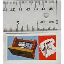 1963 tonibell card This Changing World No. 13 Telephone