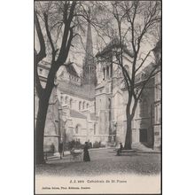 Cathédrale de St Pierre, Genève, c.1905-10 - Jullien Frères CPA JJ2309
