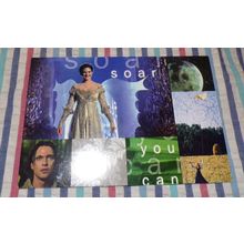 DREW BARRYMORE 1999 EVER AFTER " YOU CAN SOAR " POST CARD