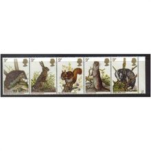 1977 GB WILDLIFE SET MNH SG 1039-1043