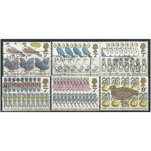 1977 Christmas Set SG1044-1049 Fine Used ..