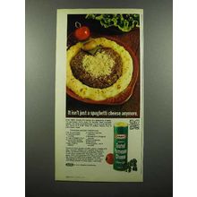 1972 Kraft 100% Grated Parmesan Cheese Ad!