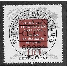 GER 1997 110pf 'GERHARD TERSTEEGAN' FINE USED (EBID54-595)