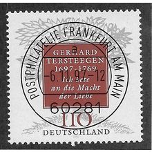 GER 1997 110pf 'GERHARD TERSTEEGAN' FINE USED (EBID54-595)