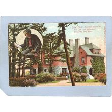 MA Buzzards Bay Summer Home Of the Late Joe Jefferson Crows Nest w/Small P~263