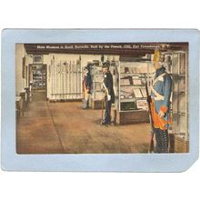 New York Fort Ticonderoga Main Museum In South Barracks ny_box5~1575
