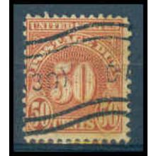 Used J86 50c Postage Due Average Plus WA1483