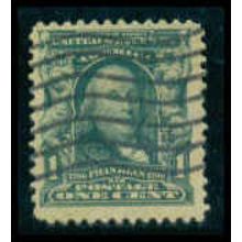 Used 300 1c Benjamin Franklin Fine M08585