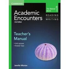 Academic Encounters Level 1 Teacher's Manual Reading And Writing