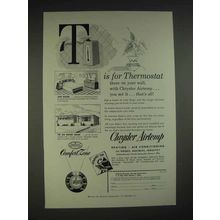 1953 Chrysler Airtemp Ad - T is for Thermostat