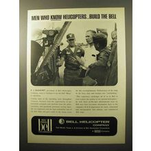 1964 Bell Helicopter Ad - Men Who Know Build the Bell