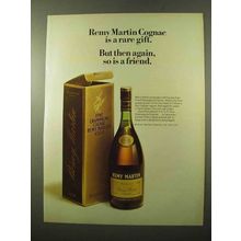 1972 Remy Martin Cognac Ad - A Rare Gift