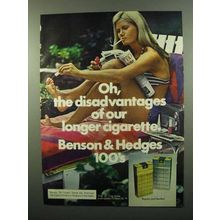 1975 Benson & Hedges Cigarettes Ad