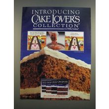 1986 Betty Crocker Cake Lover's Collection Ad