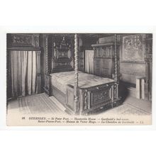 Garibaldi's Bedroom Hauteville House Guernsey Postcard LL 92