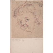 Peter Rubens Helene In Munchen Museum Germany Old Painting Rare Antique Postcard