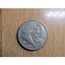 Australia 1968 20 Cents Coin