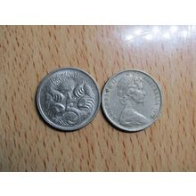 Australia 1970 5 Cents Coin