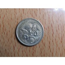 Australia 1990 5 Cents Coin
