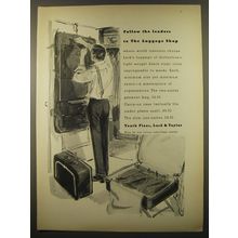 1961 Lord & Taylor Lark Luggage Ad - Follow the leaders to the luggage shop