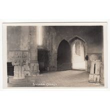 Church Interior Ludham Postcard RP Norfolk