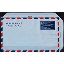 Australia. Aerogramme. 1960? 10d UnUsed