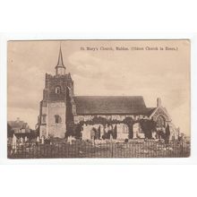 St Mary's Church Maldon Postcard 1914 Essex