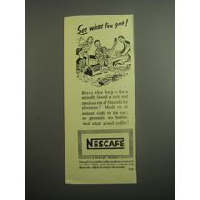 1948 Nescafe Coffee Ad