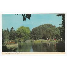 West Lodge Memorial Park Pinner Postcard Middlesex