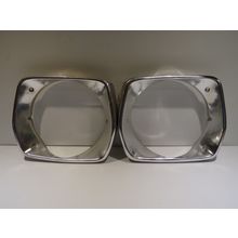 1975 76 Plymouth Duster Headlight Bezels OEM Valiant Scamp