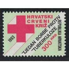 Croatia Red Cross Anti-tuberculosis Week Sheet stamp 1993 MNH SG#252