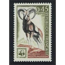 France WWF European Mouflon 1969 MNH SG#1847 MI#1863 Sc#1257