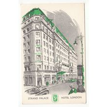 The Strand Palace Hotel London Postcard