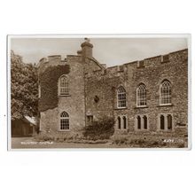 Taunton Castle, Somerset, RP Postcard.