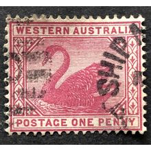 AUSTRALIAN STATES..-western australia SG 112 USED 1d #2