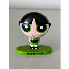 POWERPUFF GIRLS BUTTERCUP BOBBLEHEAD FIGURE / CAKE TOPPER