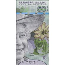 2018 Seychelles (Aldabra Island) Banknote 50 Dollars Fantasy note