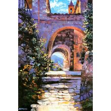 The Arches Of Provence Poster Canvas Movie Film Print A0 A1 A2 A3 A4 A5 A6 Art W