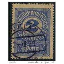 1920/1921 Michel P86y - #2 fine used (o)
