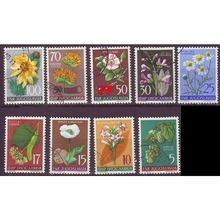 JUGOSLAVIA [1955] MiNr 0765-73 ( O/used ) Blumen