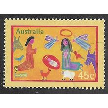 AUS 1998 45c 'CHRISTMAS' FINE USED (EBID68-325)