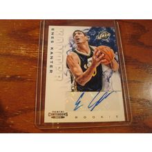 2012/13 Contenders, Autograph Card, ENES KANTER FREEDOM RC, Jazz