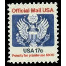 O130 17c Eagle Fine MNH G0743