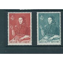 belgium stamps sg1700 mnh sg 1700 1959 pope adrian v1 set